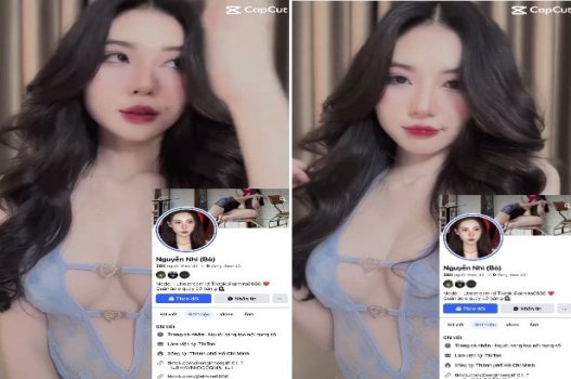 Tiktoker Nguyễn Nhi da trắng lộ clip quan hệ